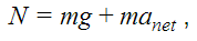 Solving for net force Solving for net force
