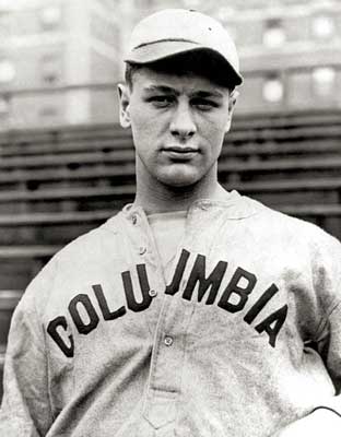 Lou Gehrig in his Columbia uniform Lou Gehrig in his Columbia uniform