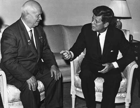Nikitia Khrushchev and JFK Nikitia Khrushchev and JFK