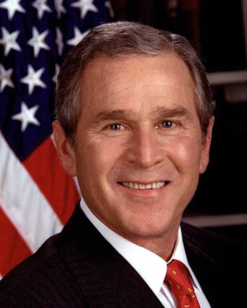 George W. Bush profile photograph George W. Bush profile photograph